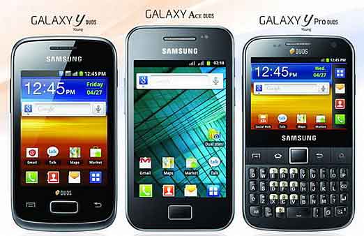 samsung galaxy y series