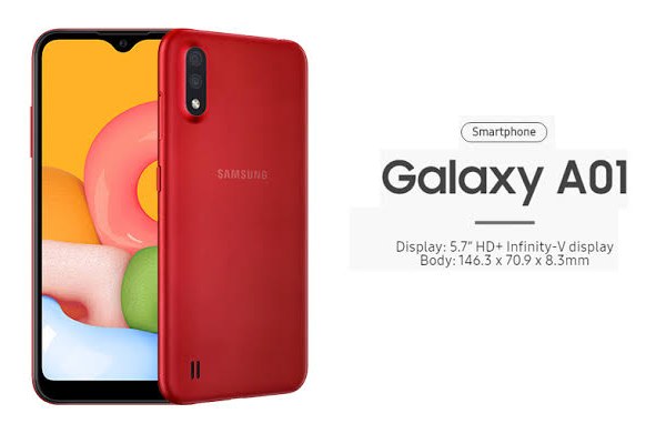 price of galaxy a01