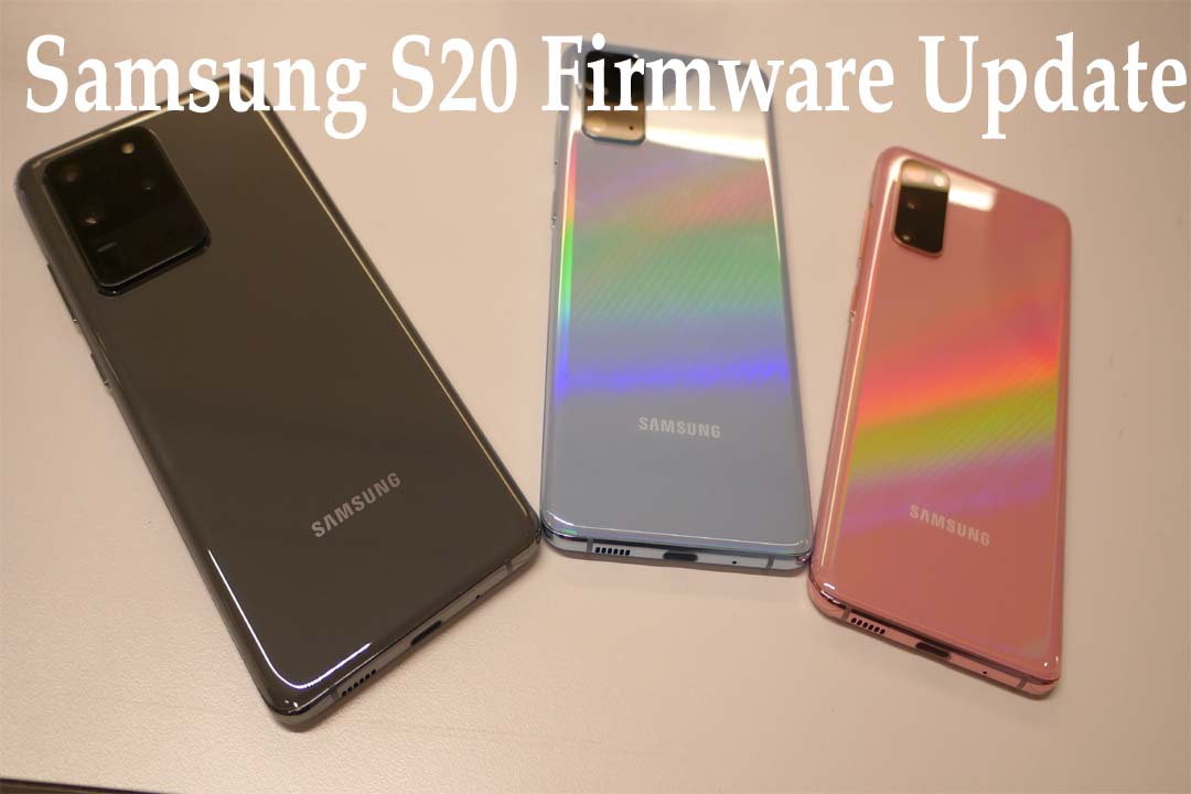 samsung s20 firmware Update